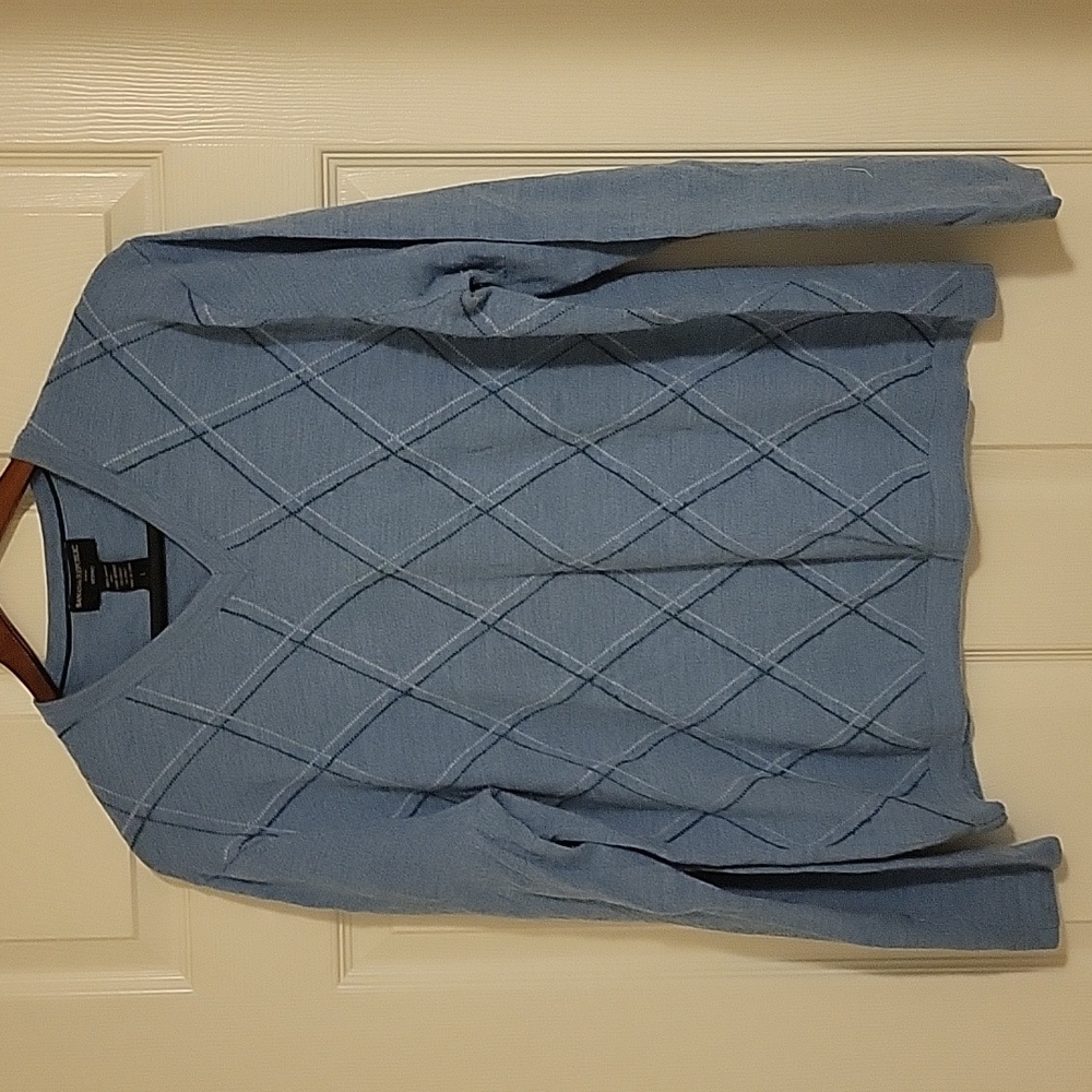 Banana Republic Blue V-Neck Sweater